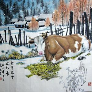 金牛银雪迎新春
