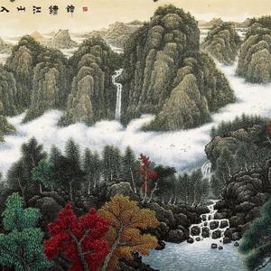 锦绣江山入画图