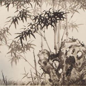 花芳竹翠正春时