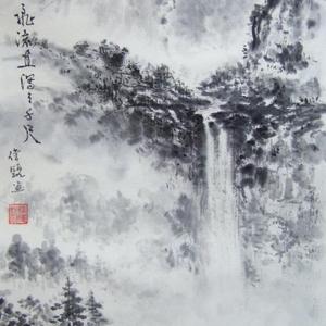 飞流直下三千尺