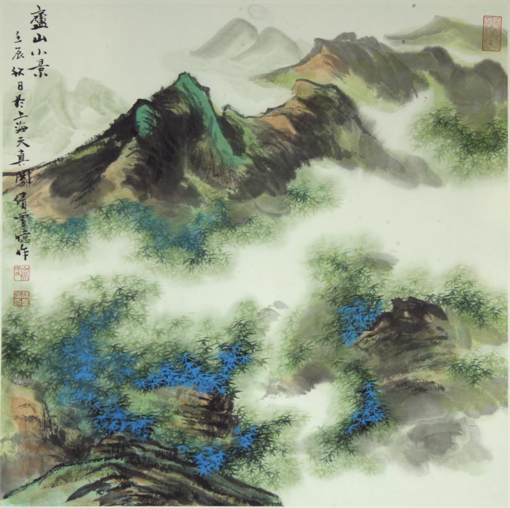 山水:庐山小景