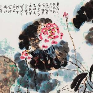 碧荷生幽泉