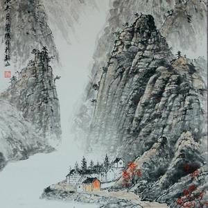 静舟泊清流