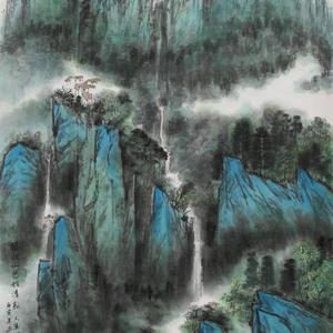 山色朦胧