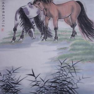双骏图
