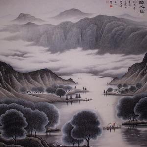 水乡风光醉心田