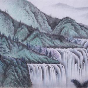 疑是银河落九天