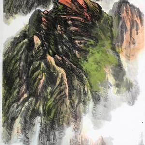 山水:夏日华山气更新