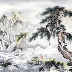 松泉图
