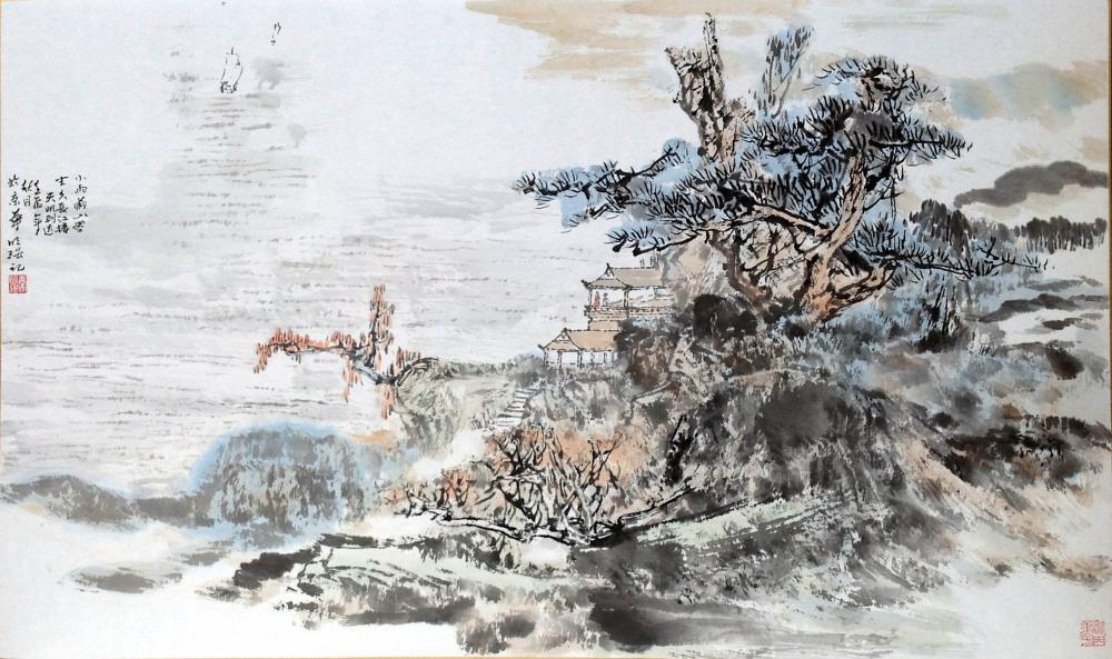 小雨藏山客65x38cm.jpg