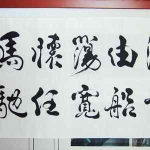 海量由船荡，宽怀任马驰