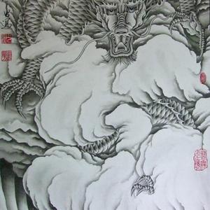 苍龙昂首观四海