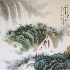 青绿山水