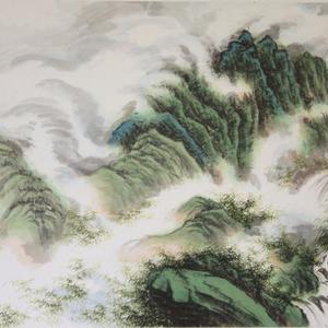 青绿山水