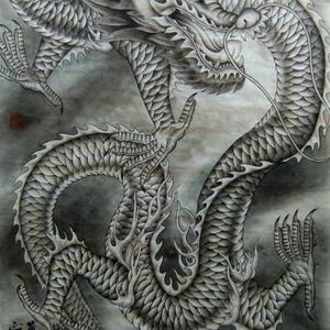 苍龙跃中华  正气满乾坤