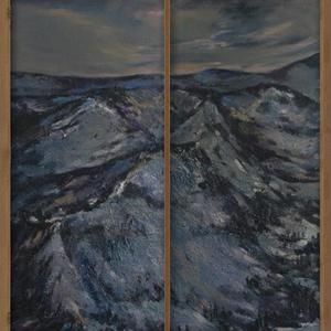 《太行山雪》