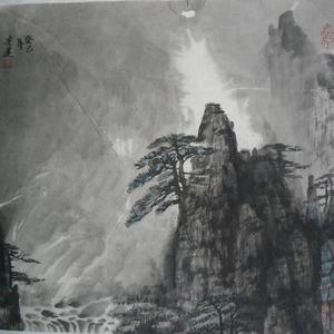 国画山水水