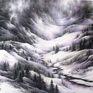 【大野雪霁图】