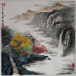 年春江韵映秋色