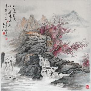 千崖秋色