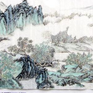 南山积翠图