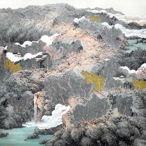 王栋 山水精品 《云入青山中》