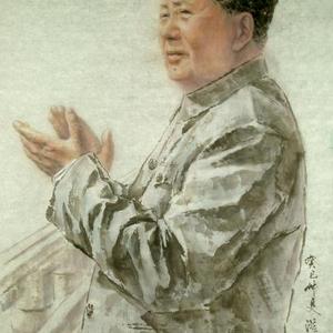 毛主席在天安门城楼