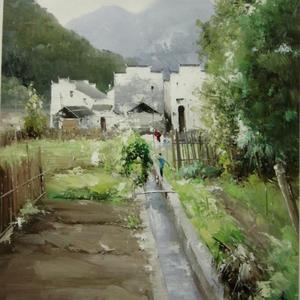 写生风景《景秀潇湘》
