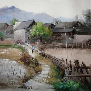 写生风景《景秀潇湘》
