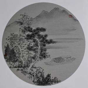 《野渡图》