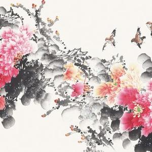 张德文—牡丹花开春满园