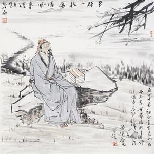 老梅一枝荡清风