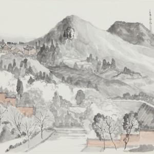 锦屏山写生8289