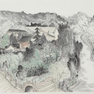圣水莲花寺一景8295