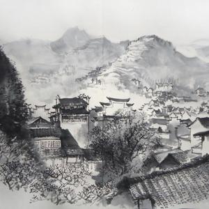 古城镇远俯瞰
