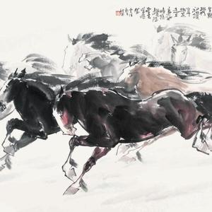 《群马图》