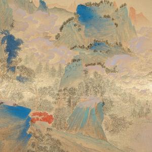 庞银时《山水》