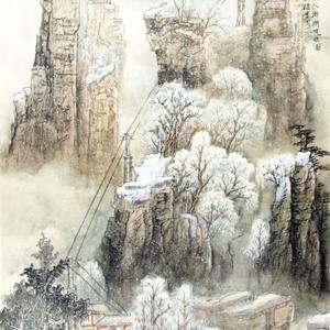 瑞雪黄石寨