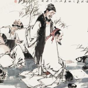 王云霞《七贤图》