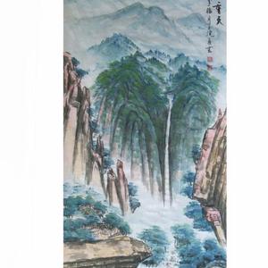 瀑下九重天