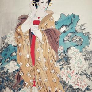 临四美图之杨贵妃
