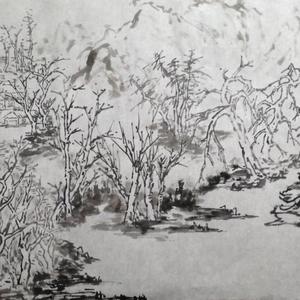 山水画稿