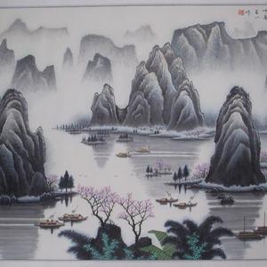 杏花春雨漓江