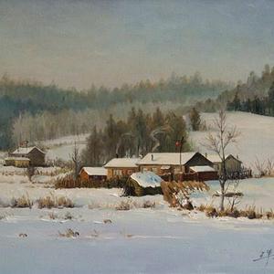 雪.炊烟
