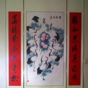 群鹤祝寿