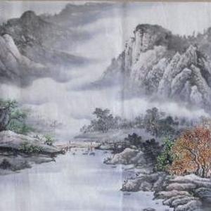 青江一曲千峰秀
