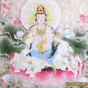 坐莲观音