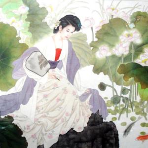 仕女图（二）