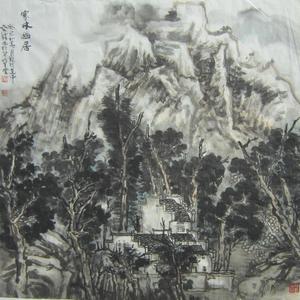 寒林幽居