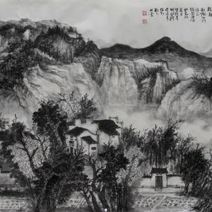 方宅十余亩 草屋八九间